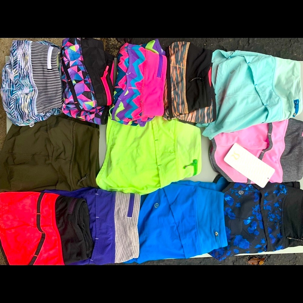 LULULEMON ATHLETICA SPEED UPS SHORTS SIZE 0/2